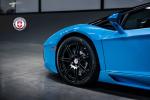 Lamborghini Aventador Roadster with HRE Wheels 2014 года